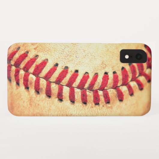  honkbal Case-Mate iPhone case (Achterkant (horizontaal))