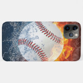 honkbal Case-Mate iPhone case (Achterkant (horizontaal))