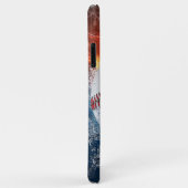 honkbal Case-Mate iPhone case (Achterkant/rechts)