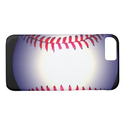 Honkbal Case-Mate iPhone Case (Achterkant (Horizontaal))