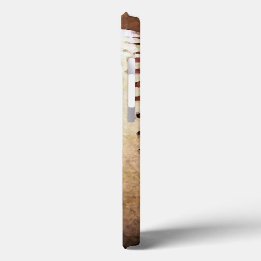 Honkbal Case-Mate iPhone Case (Achterkant / Links)