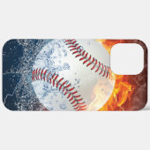 honkbal Case-Mate iPhone case (Achterkant (horizontaal))