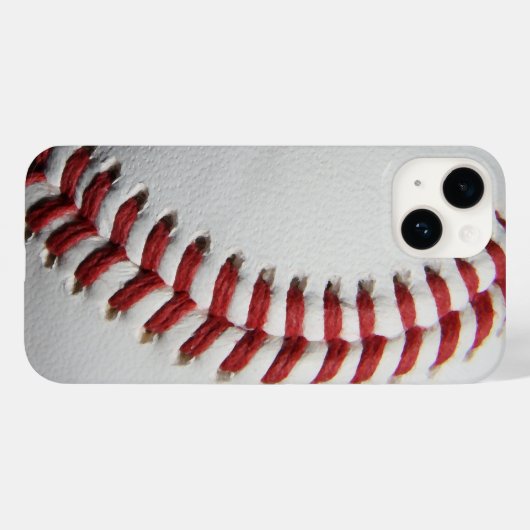 Honkbal Case-Mate iPhone Case (Achterkant (horizontaal))
