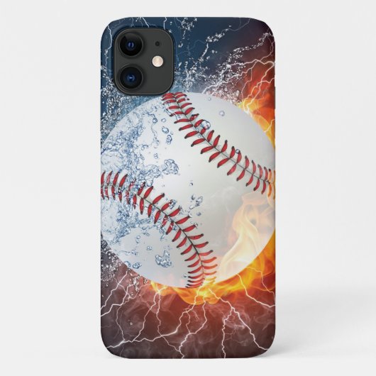 honkbal Case-Mate iPhone case (Achterkant)