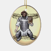 Honkbal Catcher ornament (Rechts)
