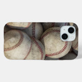 honkbal close-up Case-Mate iPhone case (Achterkant (horizontaal))