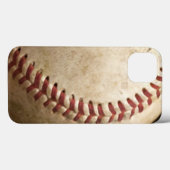  honkbal close-up Case-Mate iPhone case (Achterkant (horizontaal))