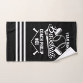 Honkbal coach team Moeder speler team cadeau Handdoek (Handdoek)