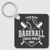 Honkbal coach team Moeder speler team cadeau Sleutelhanger (Voorkant)