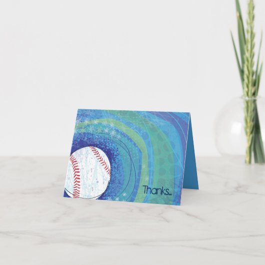 HONKBAL CRAZE Bar Bat Dank u kaart (Voorkant)