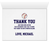  honkbal dank je (Binnen Horizontaal (Onder))