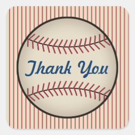  honkbal dank je Stickers