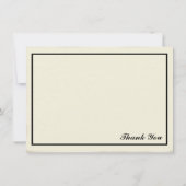 honkbal dank u platte Kaart (Achterkant)