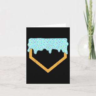 Honkbal Drip Boys Home Bord Ice Cream Sport Play Kaart
