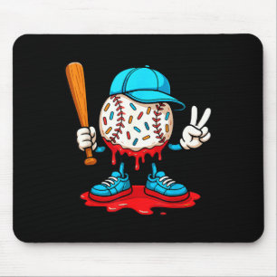 Honkbal Drip Cadeaus Honkbal Levensstijl 101 Kledi Muismat