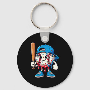 Honkbal Drip Honkbal Levensstijl 101 Kleding Yout Sleutelhanger