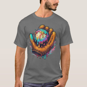Honkbal Drip Honkbal Lifestyle 101 Kleding Jeugd T-shirt
