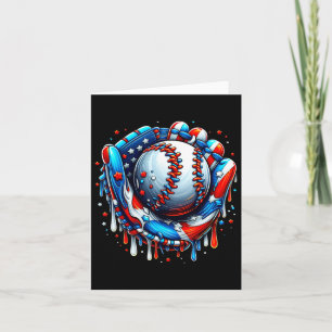 Honkbal Drip Ijs Strooigoed Honkbalhandschoen 4 Kaart