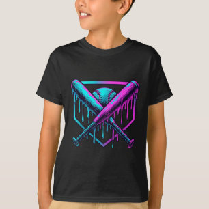 Honkbal Drip Voor Jongens Ijs Drip Jeugd Jongens B T-shirt