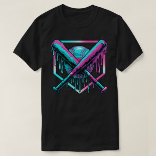 Honkbal drip voor jongens Ijs drip T-shirt