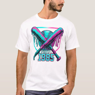 Honkbal druppel voor jongens Ijs druppel jeugd jon T-shirt