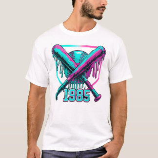 Honkbal druppel voor jongens Ijs druppel jeugd jon T-shirt