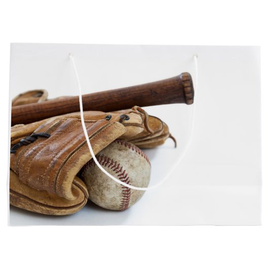 honkbal en bat large cadeautasje (Achterkant)