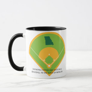 Honkbal en koffie in Missouri Mok