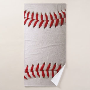 Honkbal en Softbal Rode Steek Badhanddoek