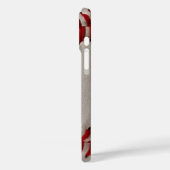 Honkbal en Softbal Rode Steek Case-Mate iPhone Case (Achterkant / Links)