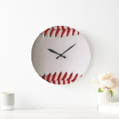 Honkbal en Softbal Rode Steek Grote Klok (Huis)