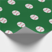 Honkbal Fans Wrapping Paper Cadeaupapier (Hoek)