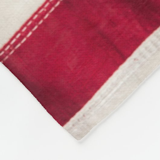  honkbal fleece deken (Hoek)