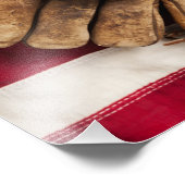 honkbal foto afdruk (Hoek)