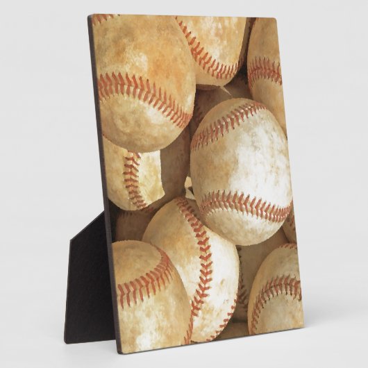 Honkbal Fotoplaat (Zijkant)