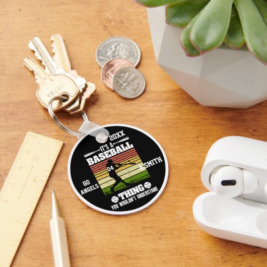 Honkbal geschenken Het is een honkbal ding dat je  Sleutelhanger (Bureau)