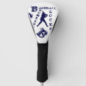 Honkbal Golfheadcover (Voorkant)