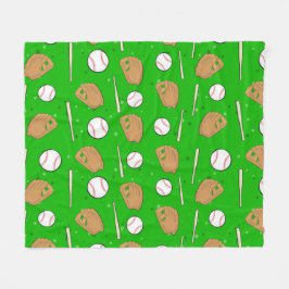 Honkbal - Handschoenen, Ballen & Slaghoutjes Naadl Fleece Deken
