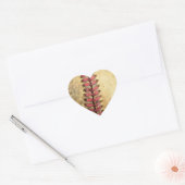 honkbal hart sticker (Envelop)