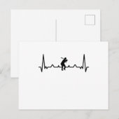 Honkbal Hartslag Sportcadeaus Briefkaart (Voorkant / Achterkant)