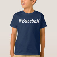 Honkbal Hashtag Jeugd Fan Must-Have