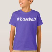 Honkbal Hashtag Jeugd Fan Must-Have