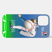 Honkbal held met Million Dollar Arm | Case-Mate iPhone Case (Achterkant (horizontaal))