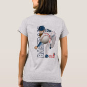 Honkbal held met Million Dollar Arm | Vrouwen T-shirt (Achterkant)