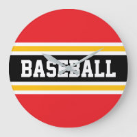 HONKBAL Helderrood Wit Zwart Oranje Strepen