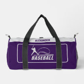 Honkbal, Honkbalspeler, Team, Verjaardagscadeau Plunjezak (Voorkant)