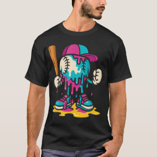 Honkbal Ijsje Lifestyle 101 Kleding Jeugd Honkbal T-shirt