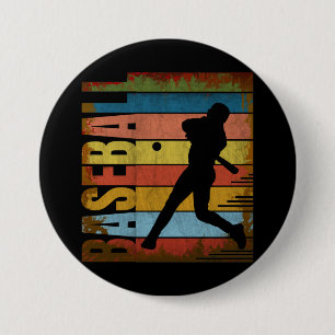 HONKBAL IN VINTAGE STIJL RONDE BUTTON 7,6 CM