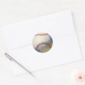 honkbal Inspirerend Ronde Sticker (Envelop)