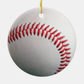 honkbal is cool keramisch ornament (Achterkant)